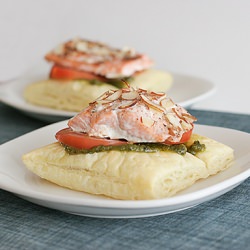 Salmon with Puff Pastry