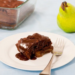 Chocolate Pear Pudding
