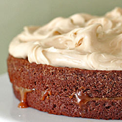 Chocolate Guinness Caramel Cake