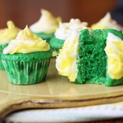 Green Velvet Baby Cakes