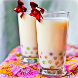 Jasmine Green Milk Tea Boba