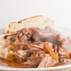 Pot Roast w/ Red Wine Gravy