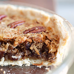 Coconut Pecan Pie with Toffee