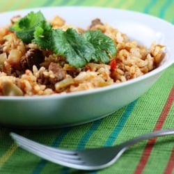 Sausage & Shrimp Rice