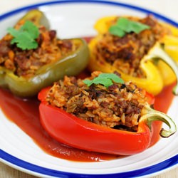 Emeril’s Meat-Stuffed Bell Pepper