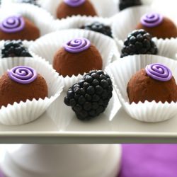 Blackberry Truffles