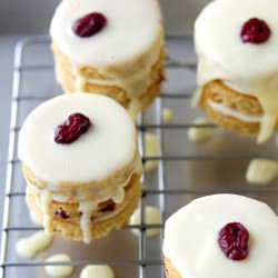 Cranberry Ginger Petit Fours
