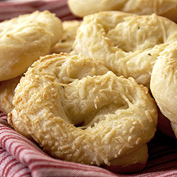 Parmesan Prezel Rolls