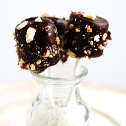 Rocky Road Marshmallow Pops