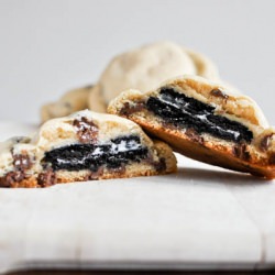 Oreo Stuffed Cookies