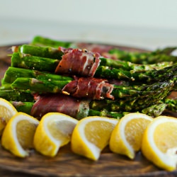 Roasted Asparagus with Prosciutto