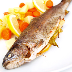 Baked Trout