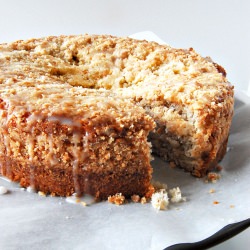 Vegan Almond-Flax Coffee Cake