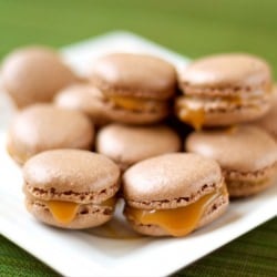Chocolate Macarons