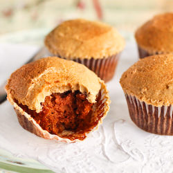 Spiced Apple Cupcakes & Maple Icing