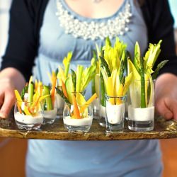 Individual Spring Crudité