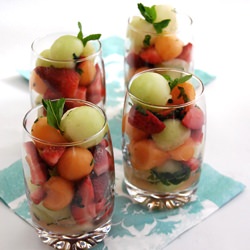 Limoncello & Mint Fruit Verrines
