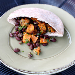 Black Bean Pitas