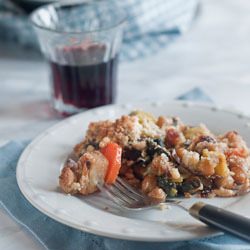 Vegetable Crumble With Pecorino