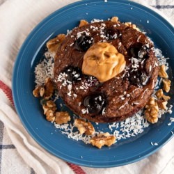 Chocolate Cherry Buckwheat Bake