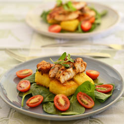 Grilled Chicken Salad with Lavender