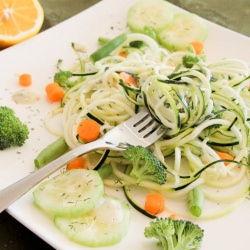 Pasta w/ Lemon Herb Dressing
