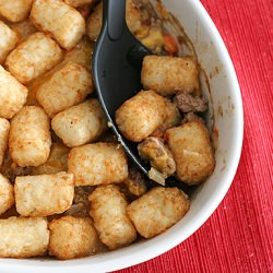 Potato-Tot Topped Shepherds Pie