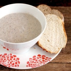 Chunky Mushroom Soup