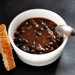 Black Bean Yam Soup