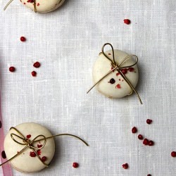 White Chocolate Macarons