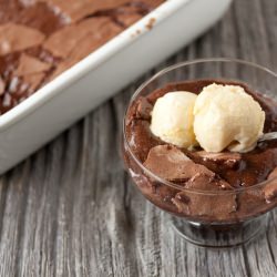 Chocolate Brownie Pudding