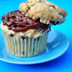PB Cookie Dough Cupcakes