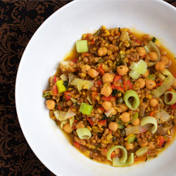 Wheatberry Paella