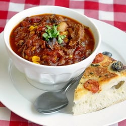 Braised Beef Oven Chili