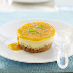 Mango and Passionfruit Cheesecake