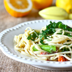 Meyer Lemon Spaghetti