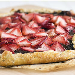 Strawberry Chocolate Galette