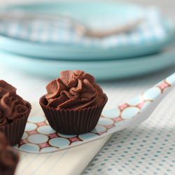 Chocolate Mousse in Choc Cups
