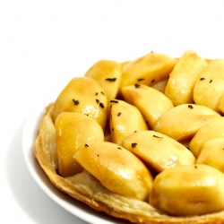 Earl Grey Apple Tarte Tatin