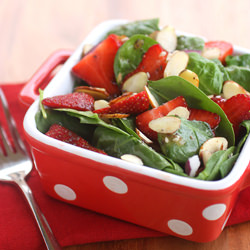 Strawberry Spinach Salad