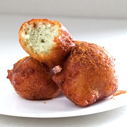 Ricotta Doughnuts with Honey