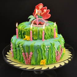 Little Mermaid Birthday Cake