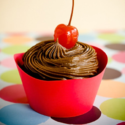 Cherry Coke Cupcakes