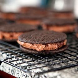 Chocolate Malt Sandwiches