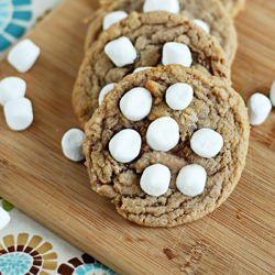 Hot Chocolate Cookies Marshmallows