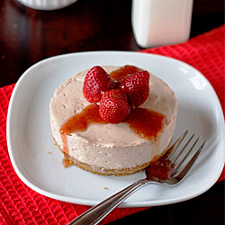 Mini No Bake Nutella Cheesecakes