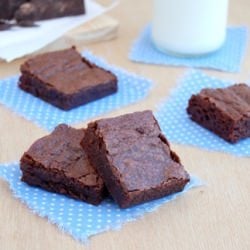 Classic Unsweetened Chocolate Brownies
