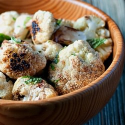 Roasted Cauliflower w/Garlic