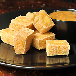 Fried Tofu with Peanut Sauce