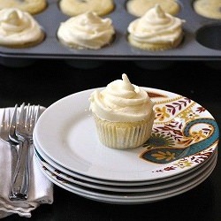Lemon, Blueberry & Coconut Cupcakes
